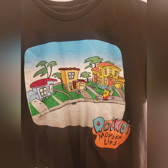 Nickelodeon rockos modern life shirt Medium - Picture 2 of 7